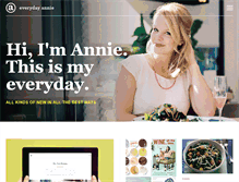 Tablet Screenshot of annies-eats.com